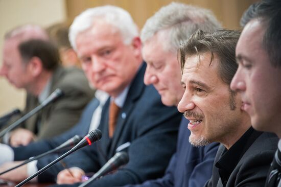 Head of Republic of Crimea Sergei Aksyonov meets with German delegation
