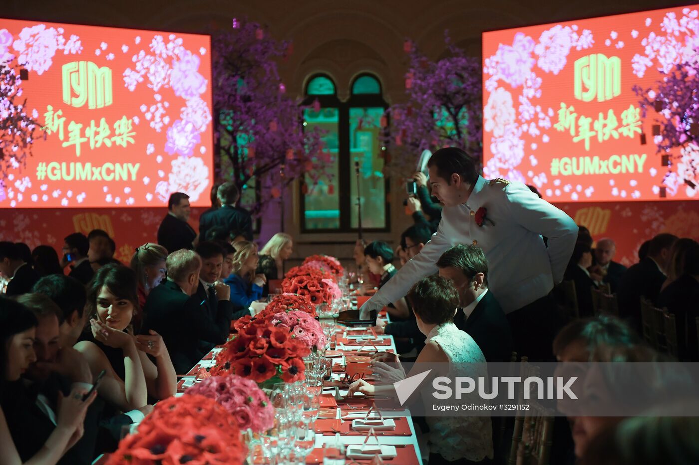 Gala dinner to mark opening of Chinese New Year festival at GUM store