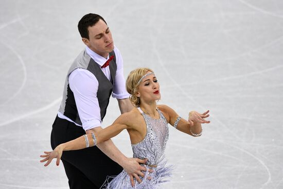 2018 Winter Olympics. Figure skating. Teams. Pairs' short program