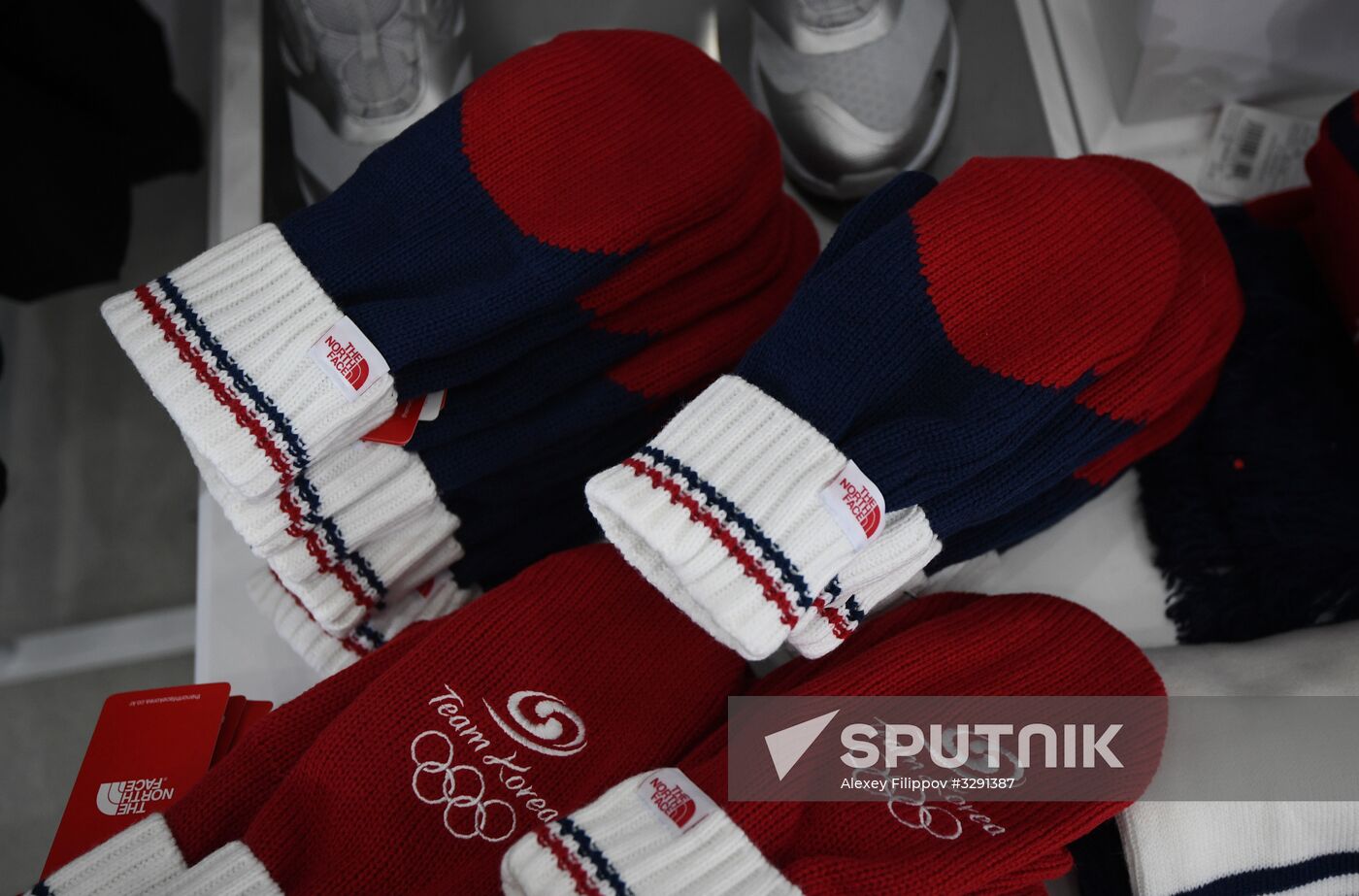 Official store of Olympic souvenirs in Pyeongchang