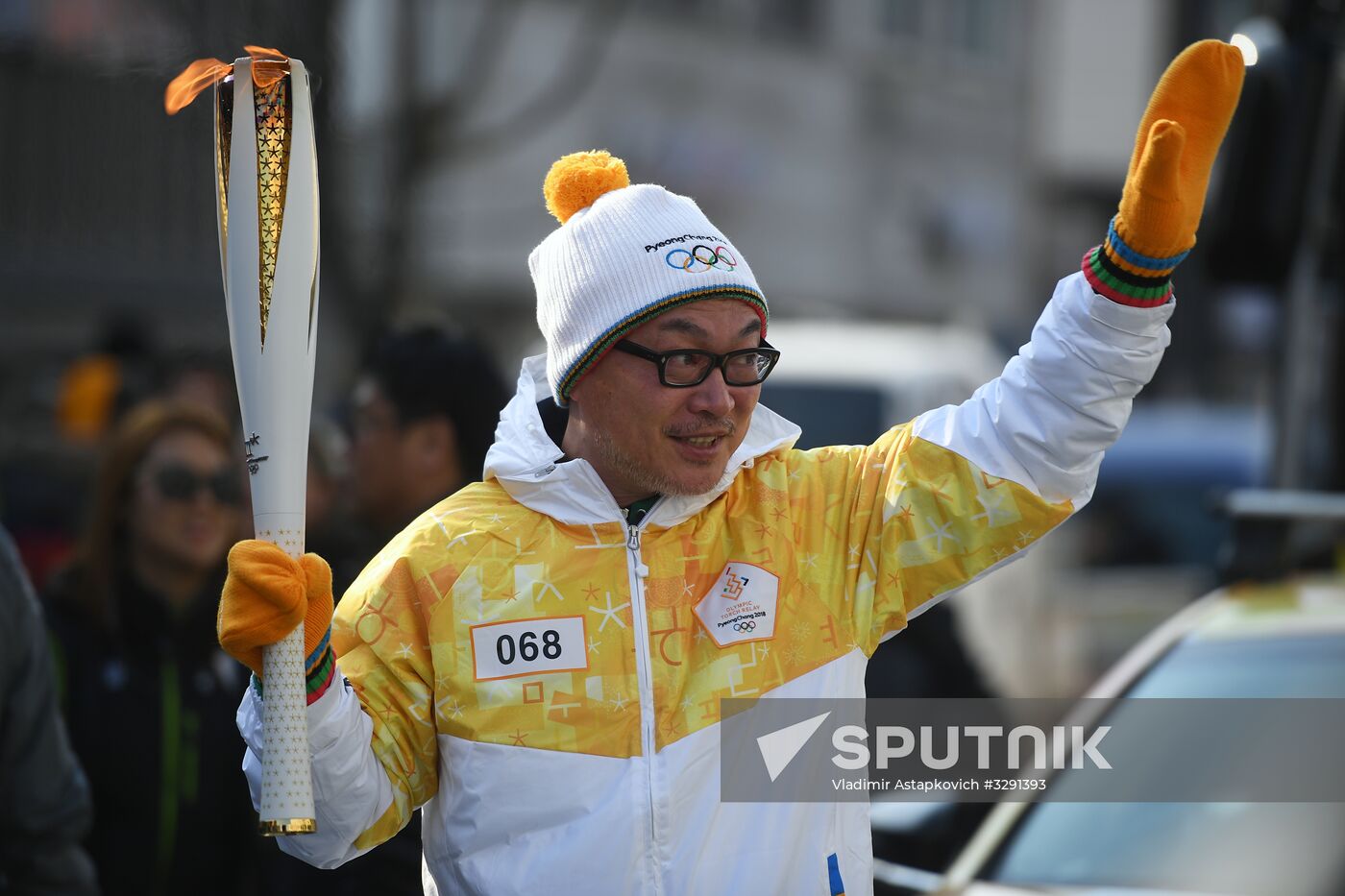 Torch relay in PyeongChang