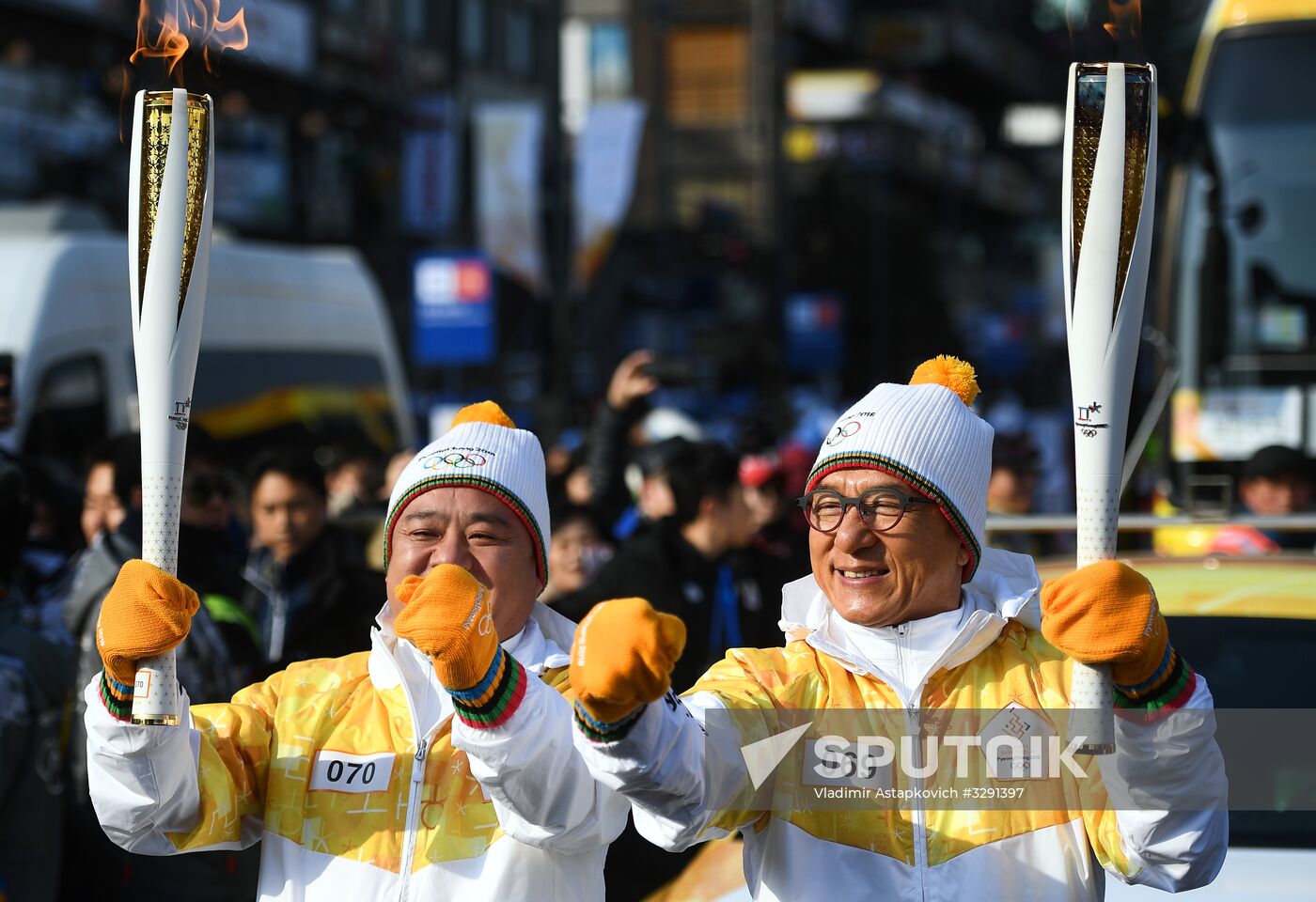 Torch relay in PyeongChang