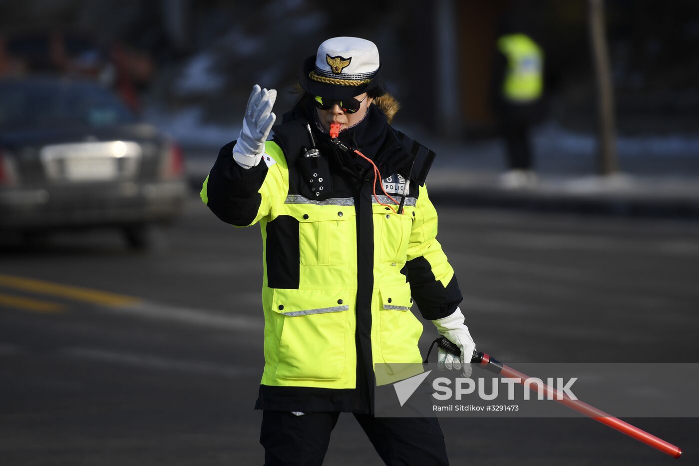 Preparation for 2018 Winter Olympics opening ceremony