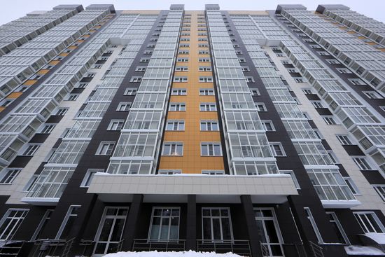 First apartment block built for Moscow's Relocation Program