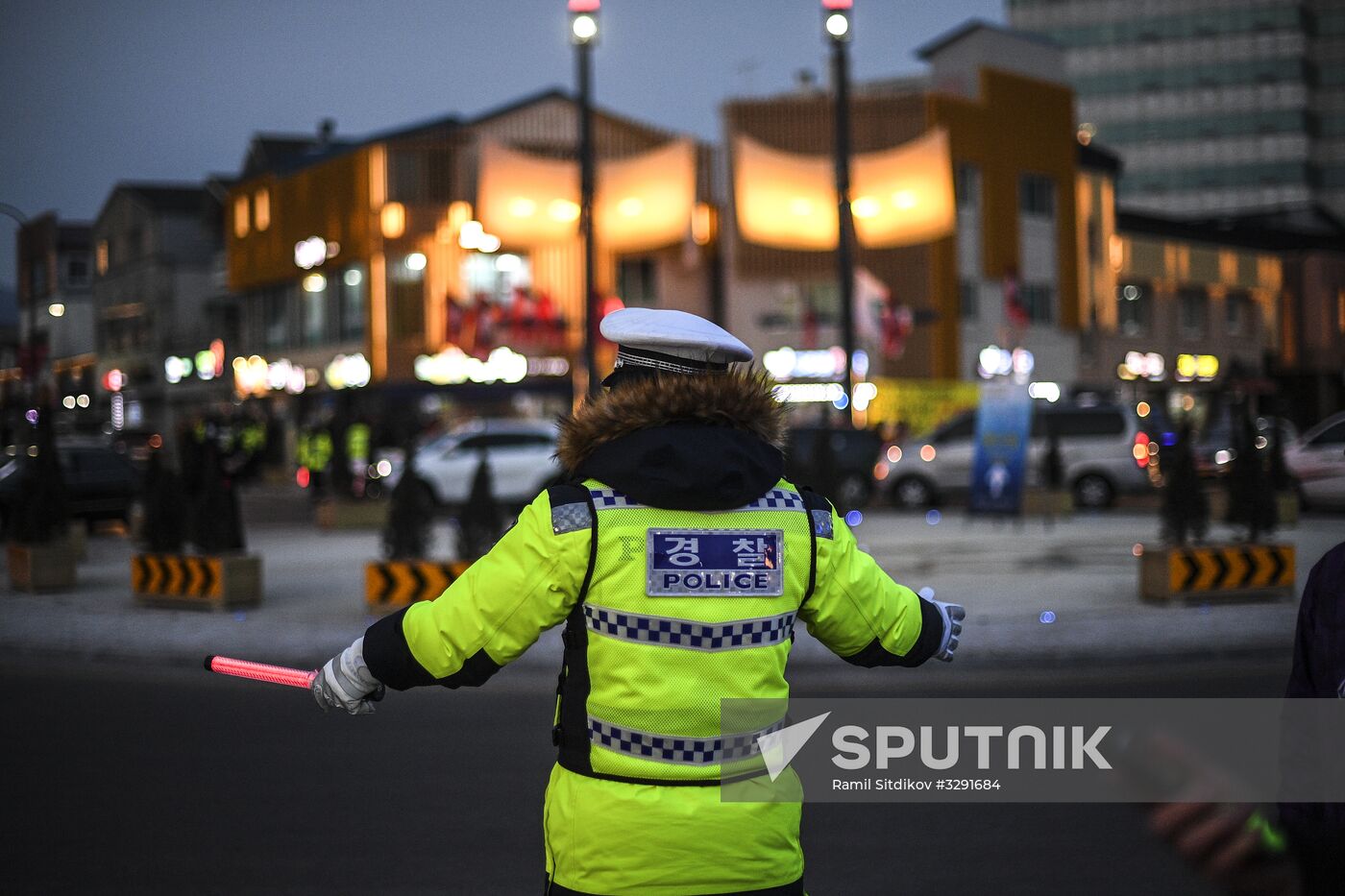 Preparation for 2018 Winter Olympics opening ceremony