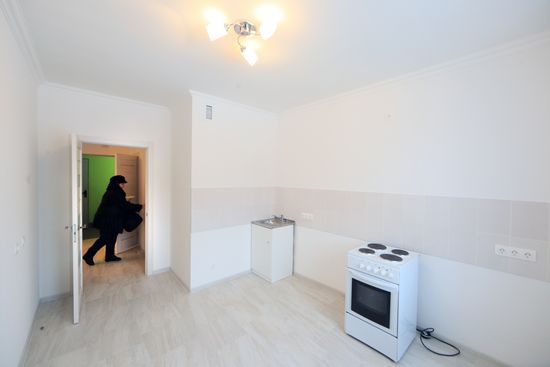 First apartment block built for Moscow's Relocation Program
