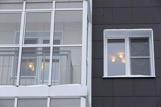 First apartment block built for Moscow's Relocation Program