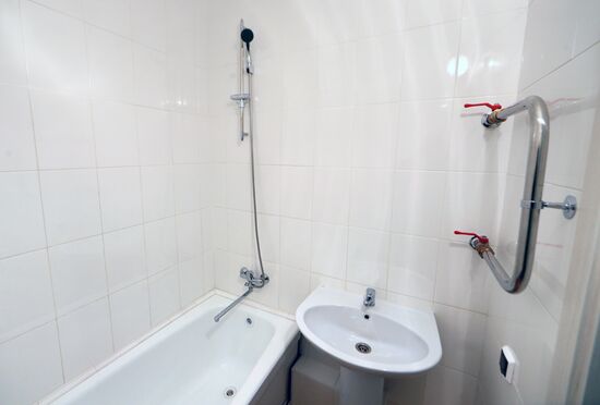 First apartment block built for Moscow's Relocation Program
