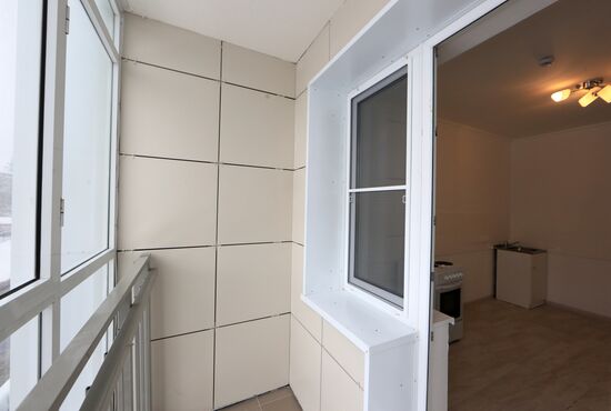First apartment block built for Moscow's Relocation Program
