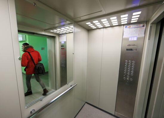 First apartment block built for Moscow's Relocation Program