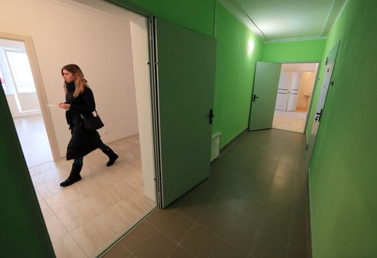 First apartment block built for Moscow's Relocation Program