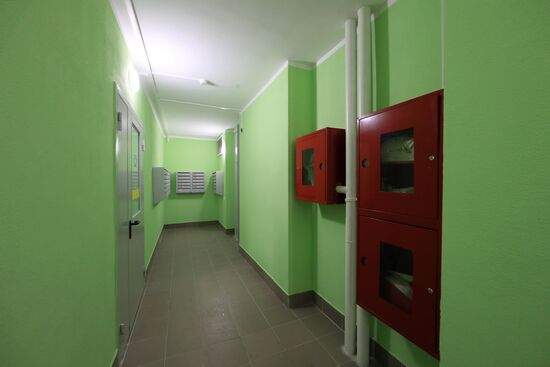 First apartment block built for Moscow's Relocation Program