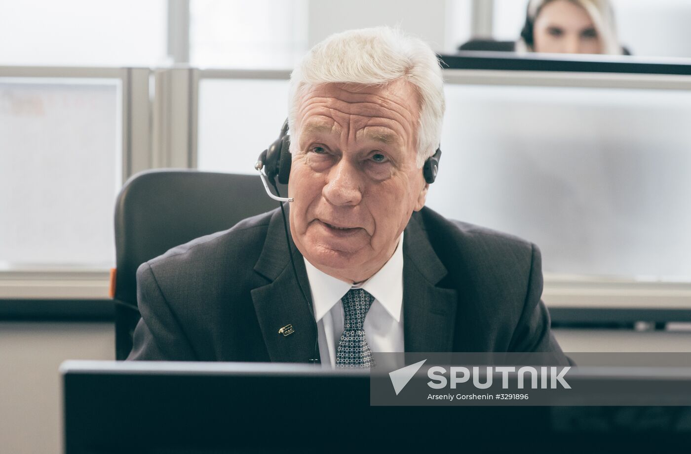 President Vladimir Putin's authorized representatives receive hotline calls