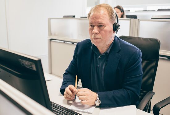 President Vladimir Putin's authorized representatives receive hotline calls