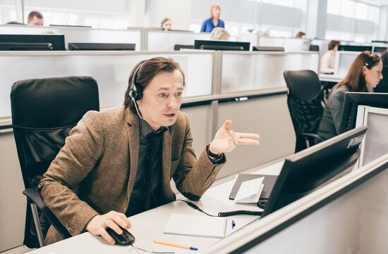 President Vladimir Putin's authorized representatives receive hotline calls