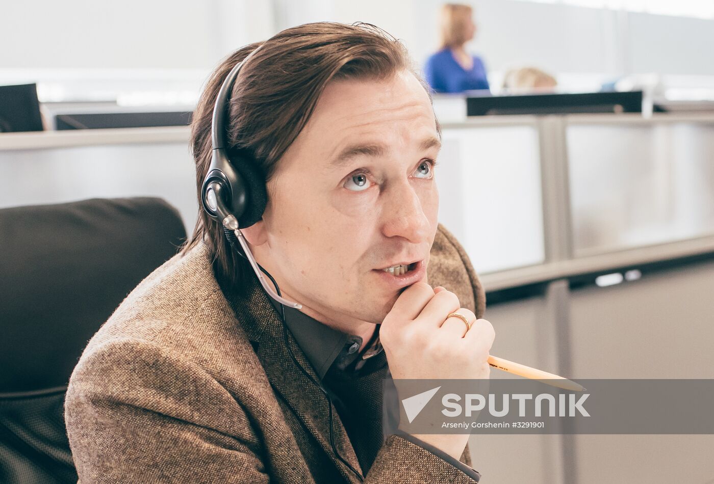 President Vladimir Putin's authorized representatives receive hotline calls