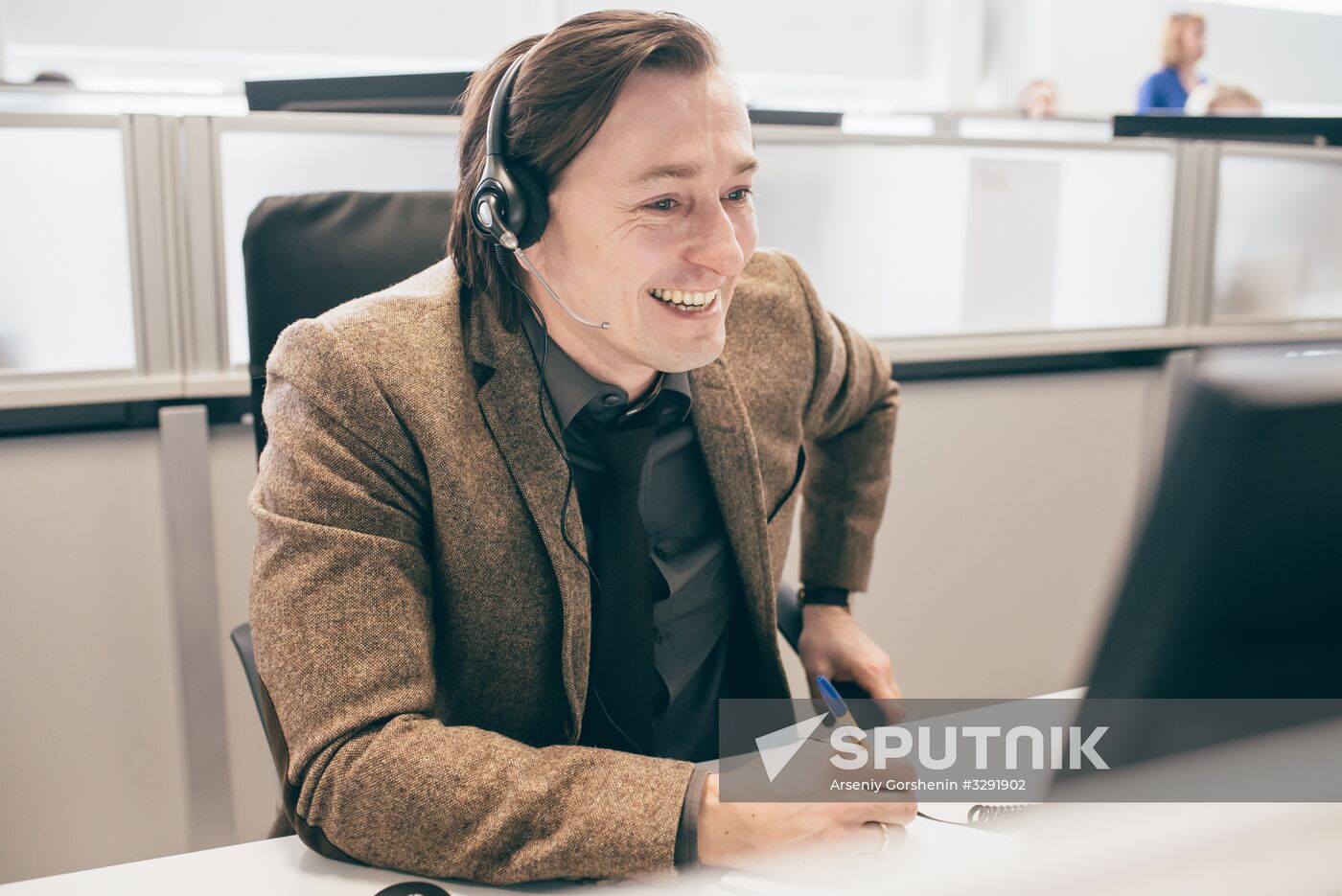 President Vladimir Putin's authorized representatives receive hotline calls