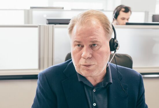 President Vladimir Putin's authorized representatives receive hotline calls