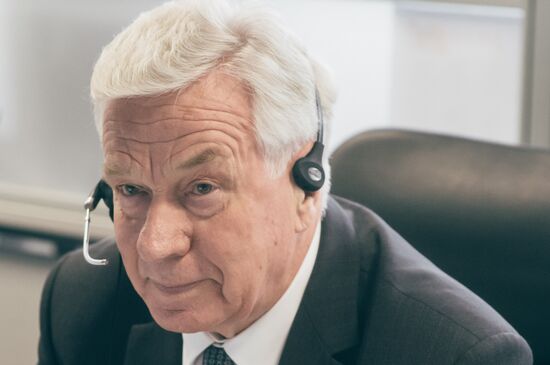 President Vladimir Putin's authorized representatives receive hotline calls