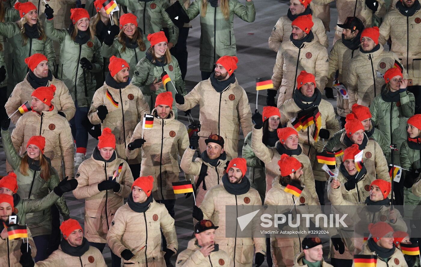 2018 Winter Olympics opening ceremony