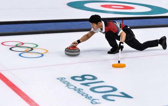 Winter Olympics 2018. Curling. Mixed doubles. Republic of Korea vs. OAR
