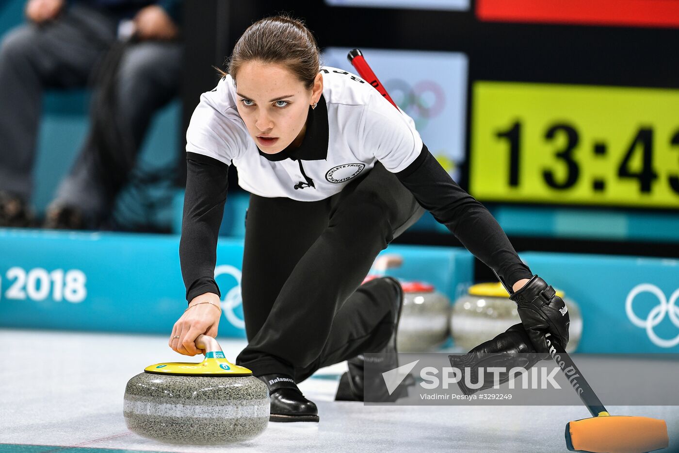 Winter Olympics 2018. Curling. Mixed doubles. Republic of Korea vs. OAR
