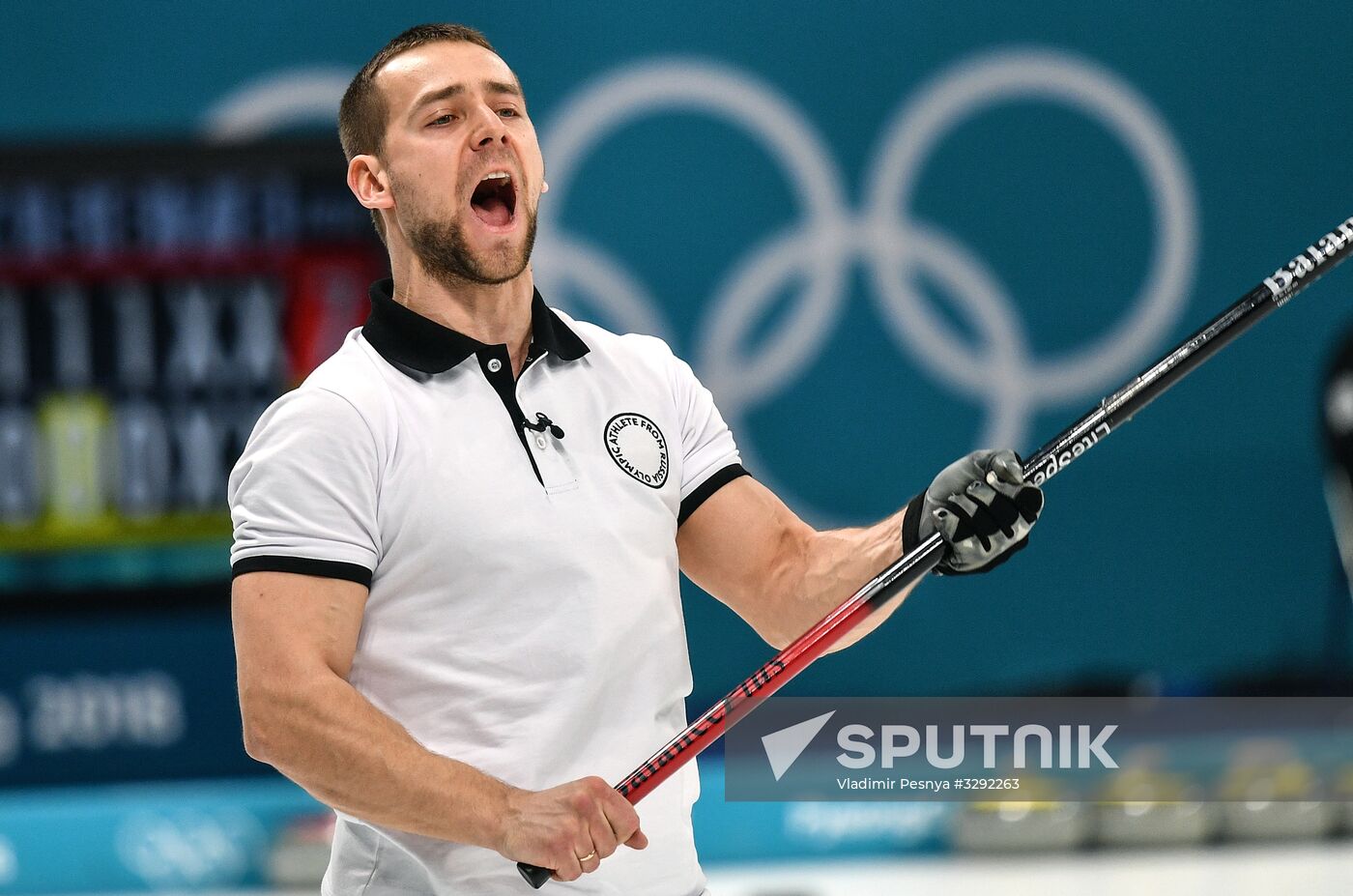 2018 Winter Olympics . Curling. Mixed doubles. Republic of Korea vs. OAR