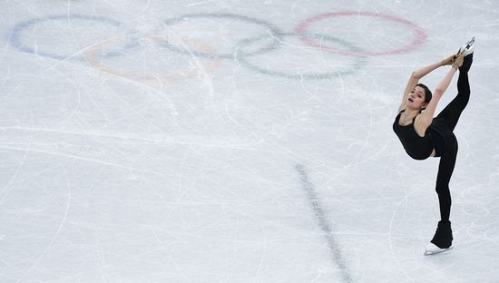 2018 Winter Olympics. Figure skating. Women's training sessions