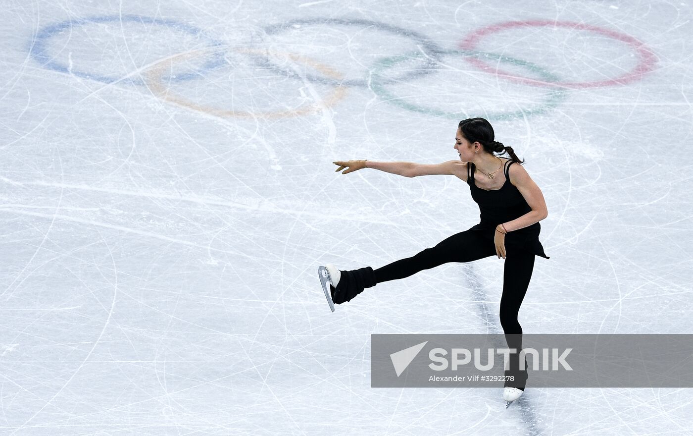 2018 Winter Olympics. Figure skating. Women's training sessions