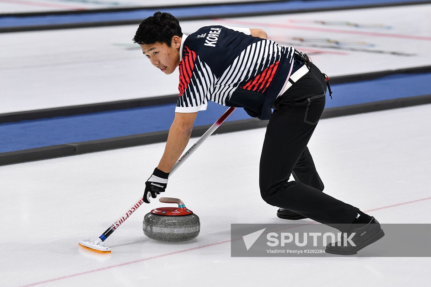 Winter Olympics 2018. Curling. Mixed doubles. Republic of Korea vs. OAR