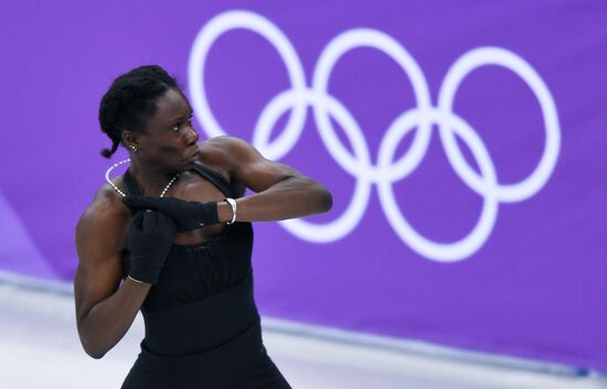 2018 Winter Olympics. Figure skating. Women's training sessions