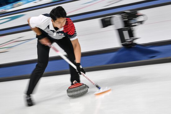 Winter Olympics 2018. Curling. Mixed doubles. Republic of Korea vs. OAR