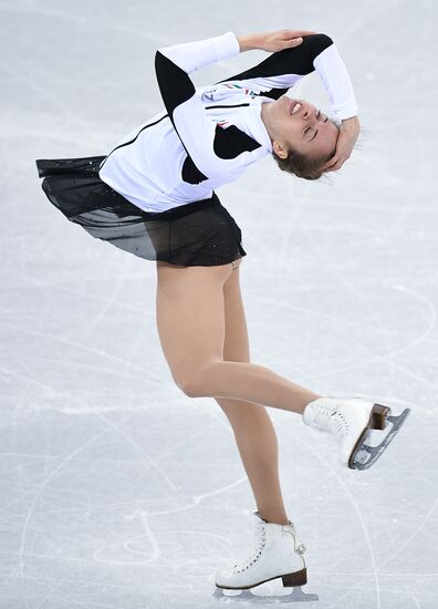 2018 Winter Olympics. Figure skating. Women's training sessions