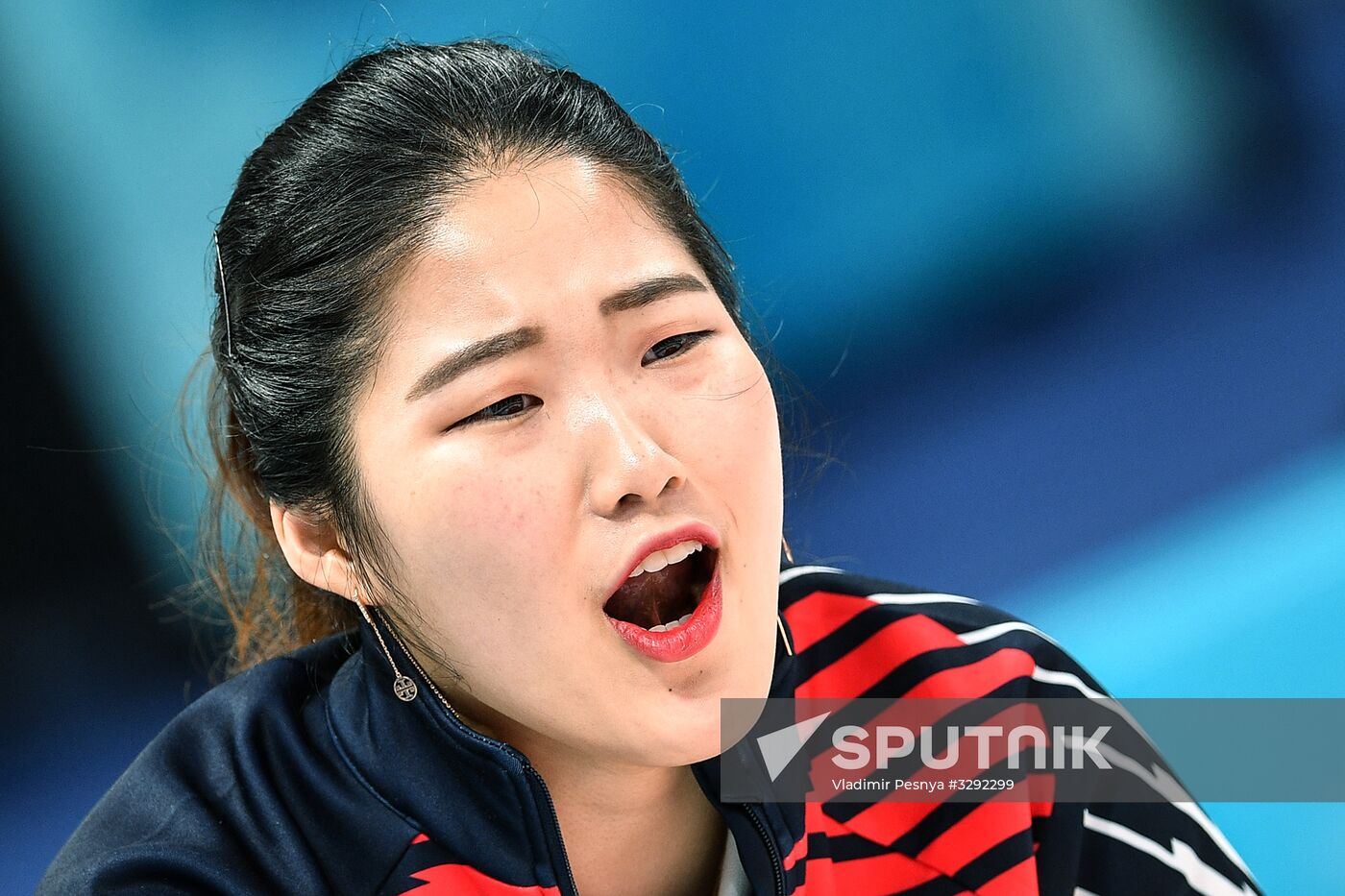 2018 Winter Olympics . Curling. Mixed doubles. Republic of Korea vs. OAR
