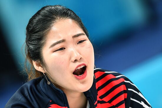 2018 Winter Olympics . Curling. Mixed doubles. Republic of Korea vs. OAR