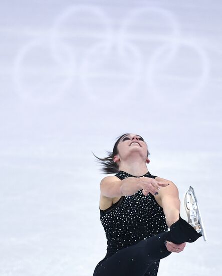 2018 Winter Olympics. Figure skating. Women's training sessions