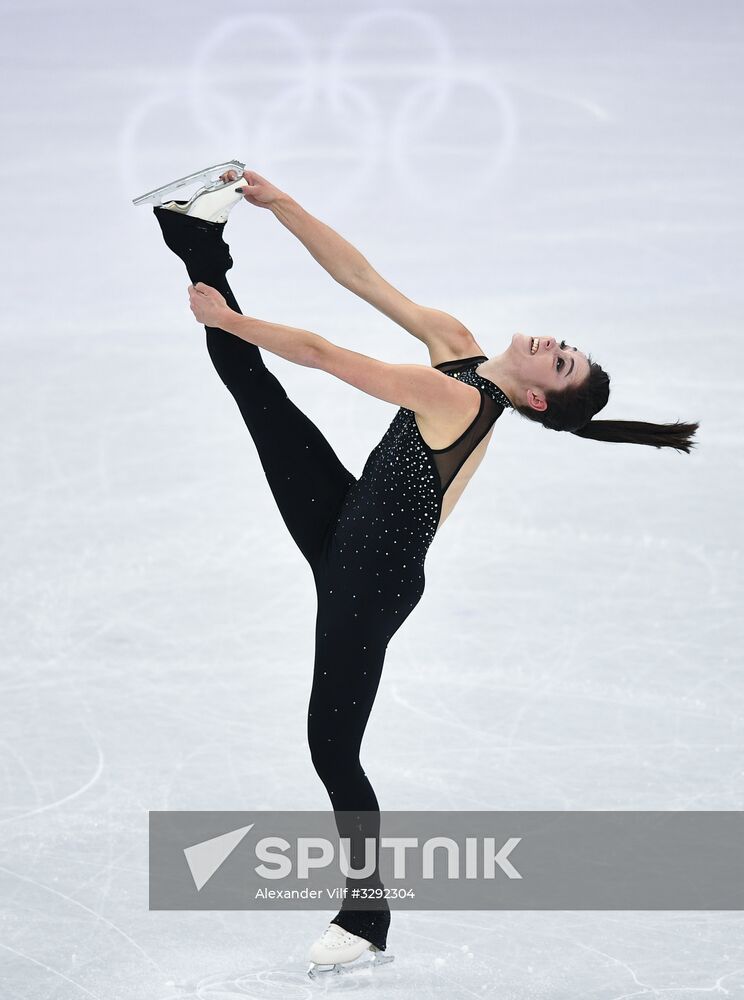 2018 Winter Olympics. Figure skating. Women's training sessions