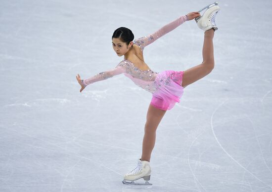 2018 Winter Olympics. Figure skating. Women's training sessions
