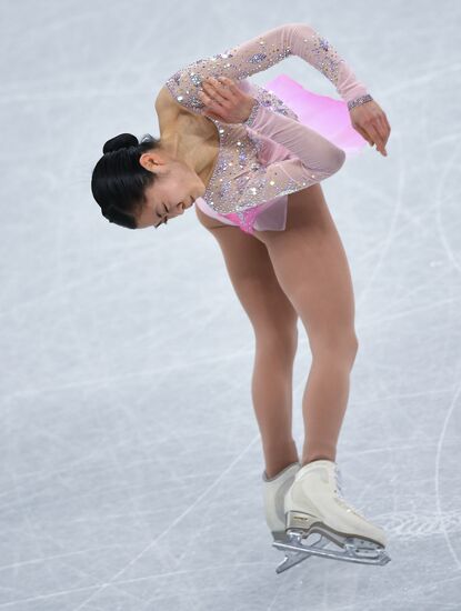 2018 Winter Olympics. Figure skating. Women's training sessions