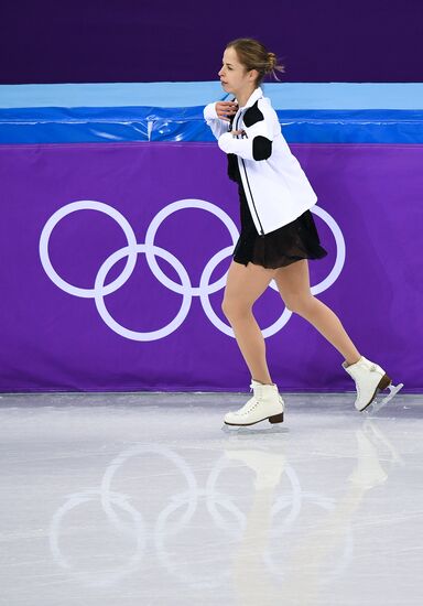 2018 Winter Olympics. Figure skating. Women's training sessions