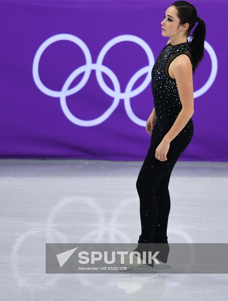 2018 Winter Olympics. Figure skating. Women's training sessions