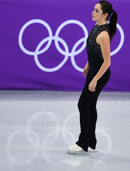 2018 Winter Olympics. Figure skating. Women's training sessions