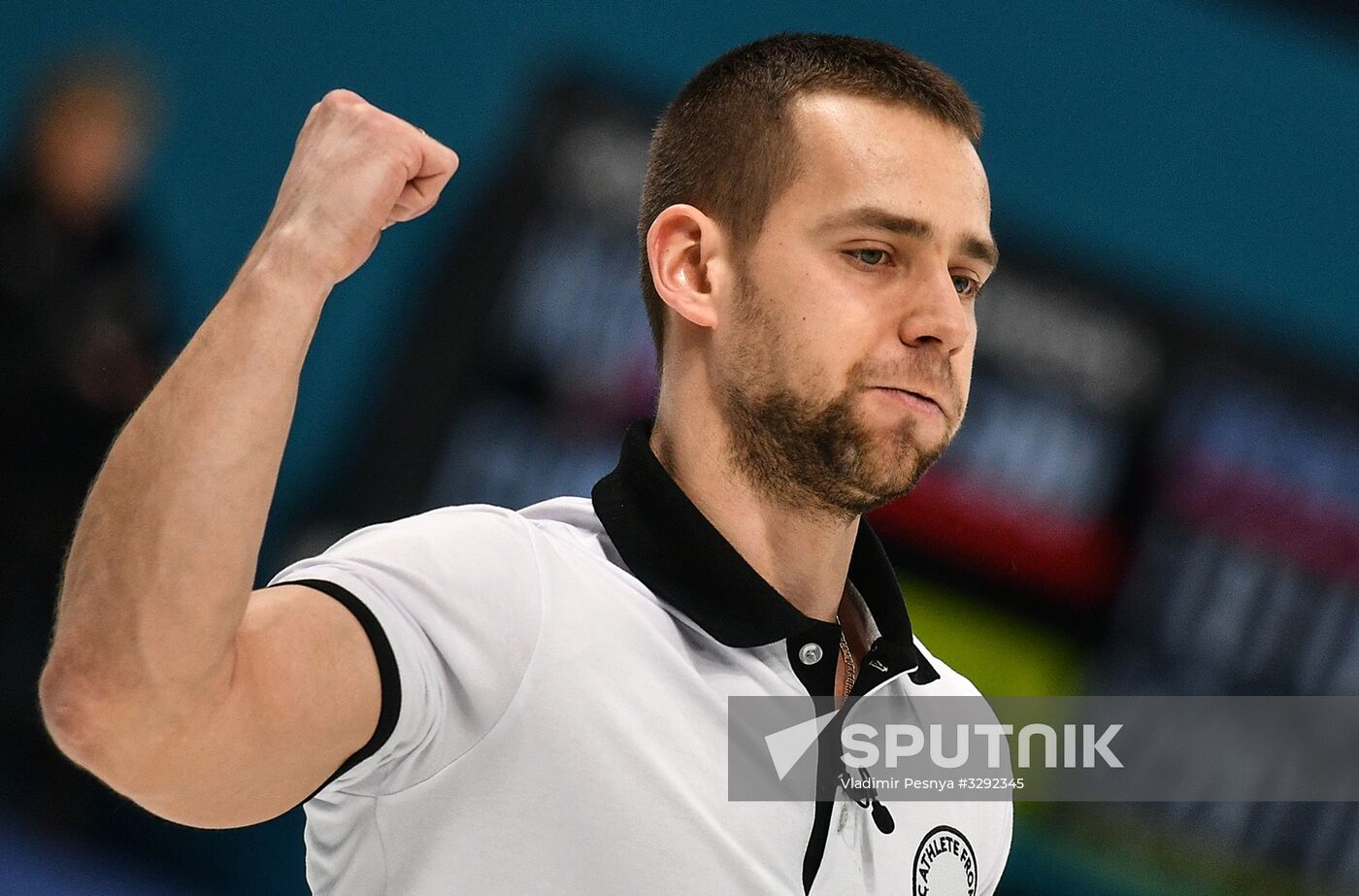 Winter Olympics 2018. Curling. Mixed doubles. Republic of Korea vs. OAR
