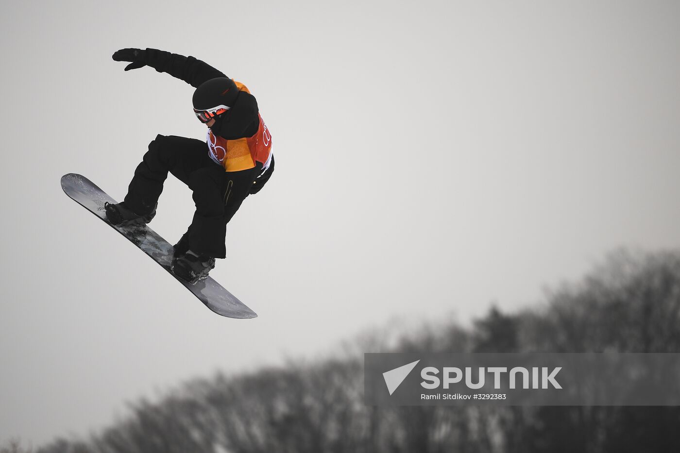 2018 Winter Olympics. Snowboarding. Men. Slopestyle