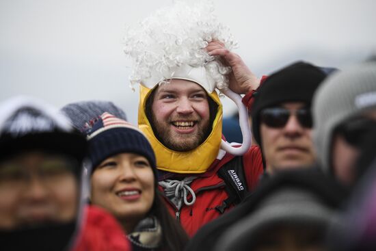 2018 Winter Olympics. Snowboarding. Men. Slopestyle