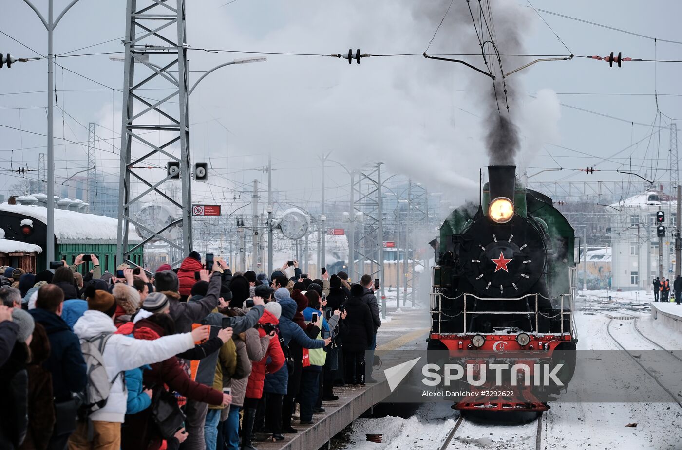 75th anniversary of arrival of first train in Leningrad after breaking blockade