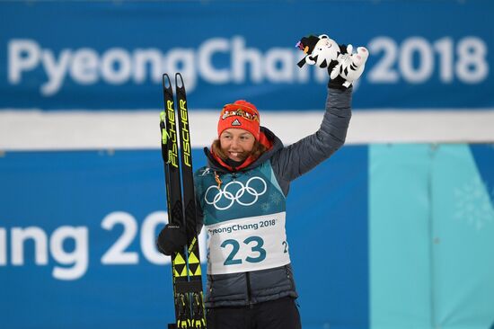 2018 Winter Olympics. Biathlon. Women. Sprint