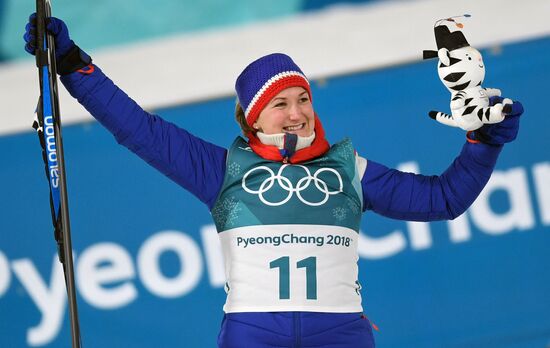 2018 Winter Olympics. Biathlon. Women. Sprint