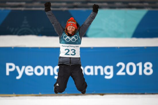 2018 Winter Olympics. Biathlon. Women. Sprint