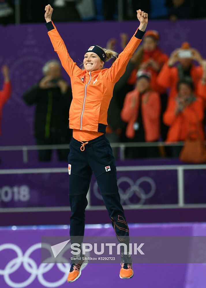 2018 Winter Olympics. Speed Skating. Women. 3000m